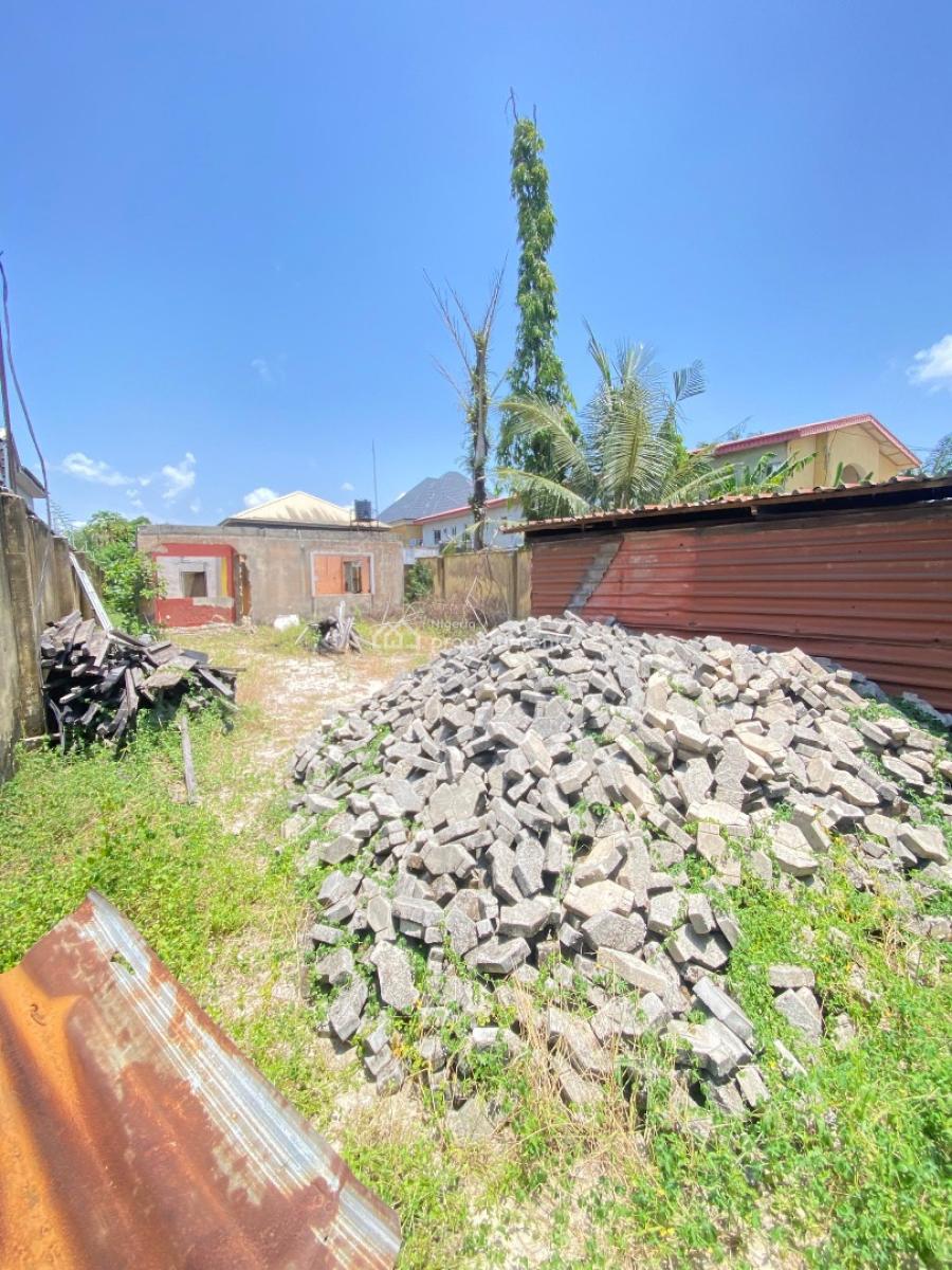 Half Plot of Fenced and Gated Land at Peaceland Estate Majek Sangotedo, Peaceland Estate Sangotedo, Sangotedo, Ajah, Lagos, Residential Land for Sale