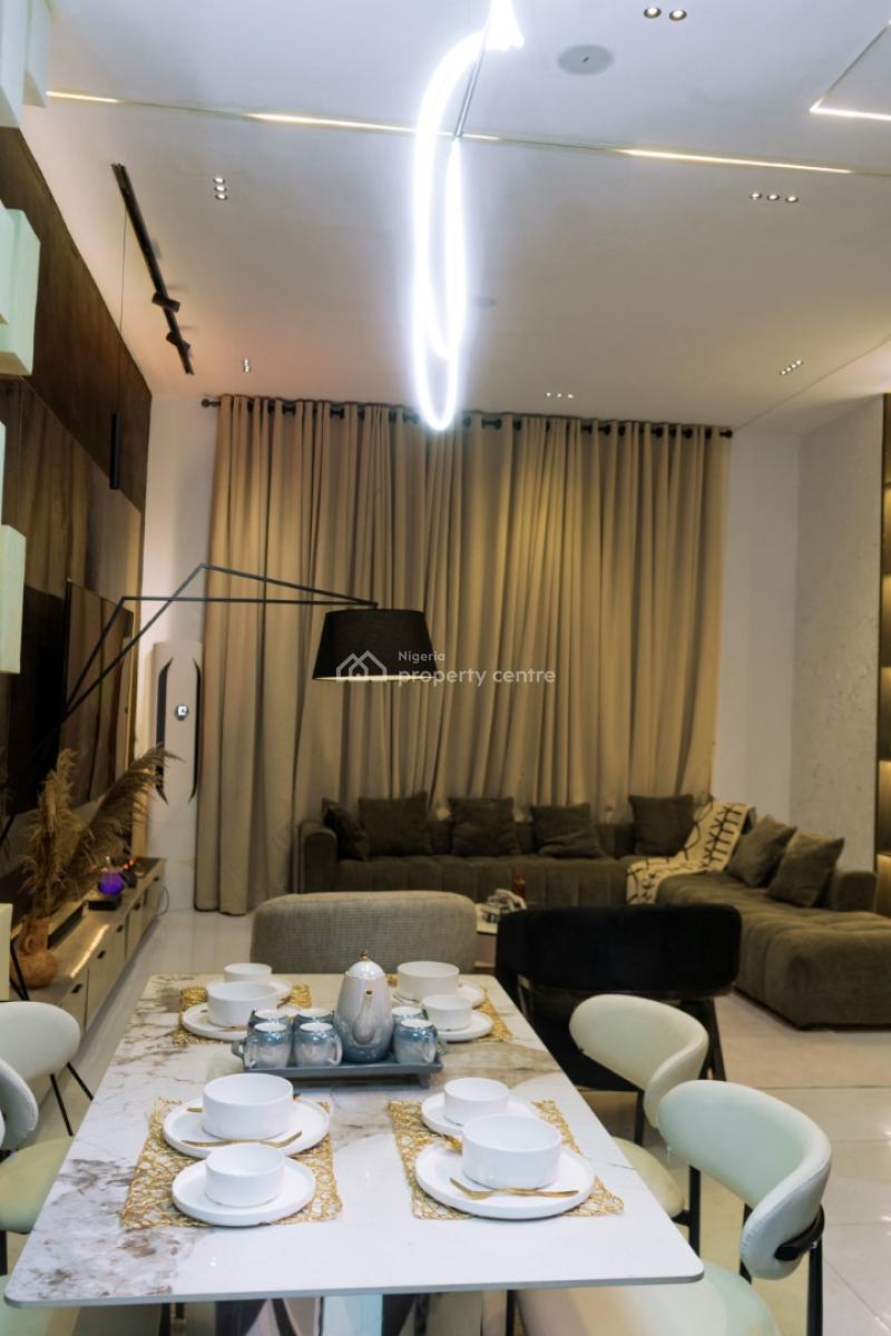 Tastefully Designed 4 Bedroom Semi Detached Duolex ( Private Compound), Ikate Lekki, Ilasan, Lekki, Lagos, Semi-detached Duplex Short Let