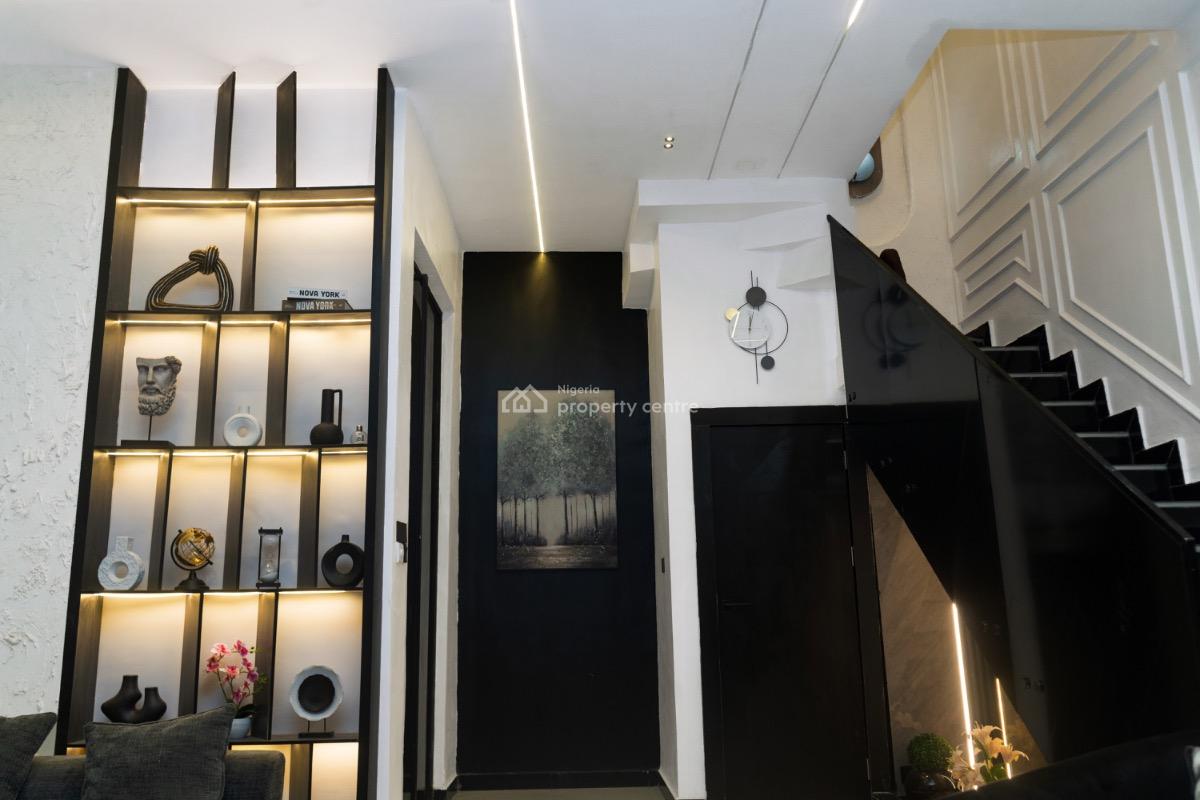 Tastefully Designed 4 Bedroom Semi Detached Duolex ( Private Compound), Ikate Lekki, Ilasan, Lekki, Lagos, Semi-detached Duplex Short Let