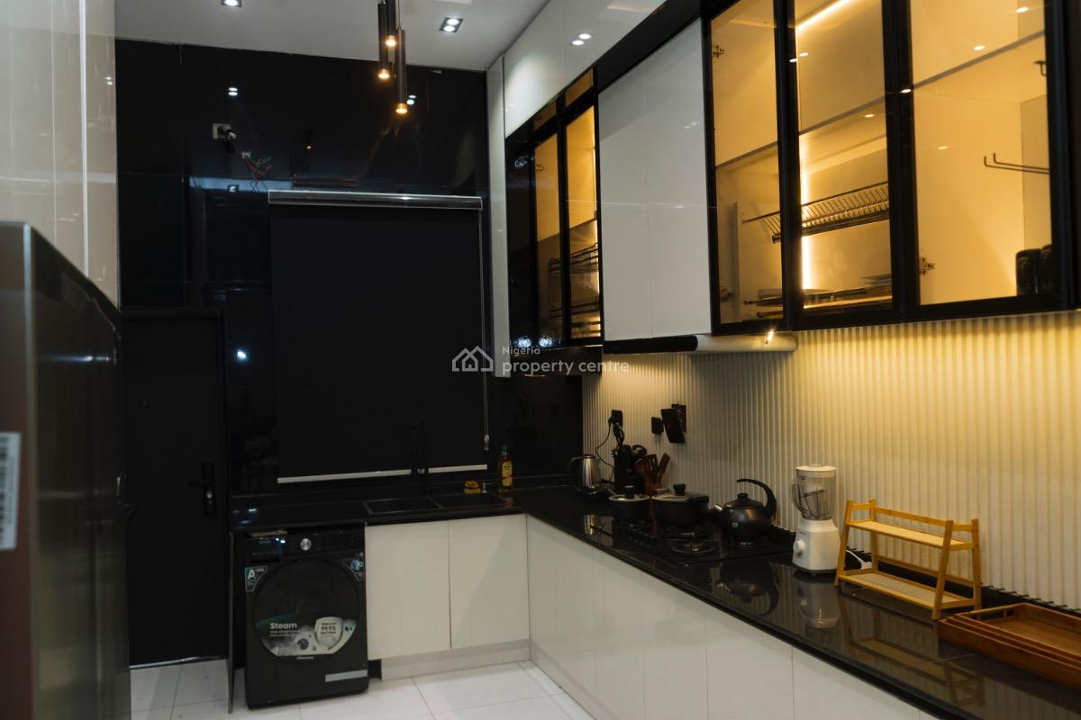 Tastefully Designed 4 Bedroom Semi Detached Duolex ( Private Compound), Ikate Lekki, Ilasan, Lekki, Lagos, Semi-detached Duplex Short Let