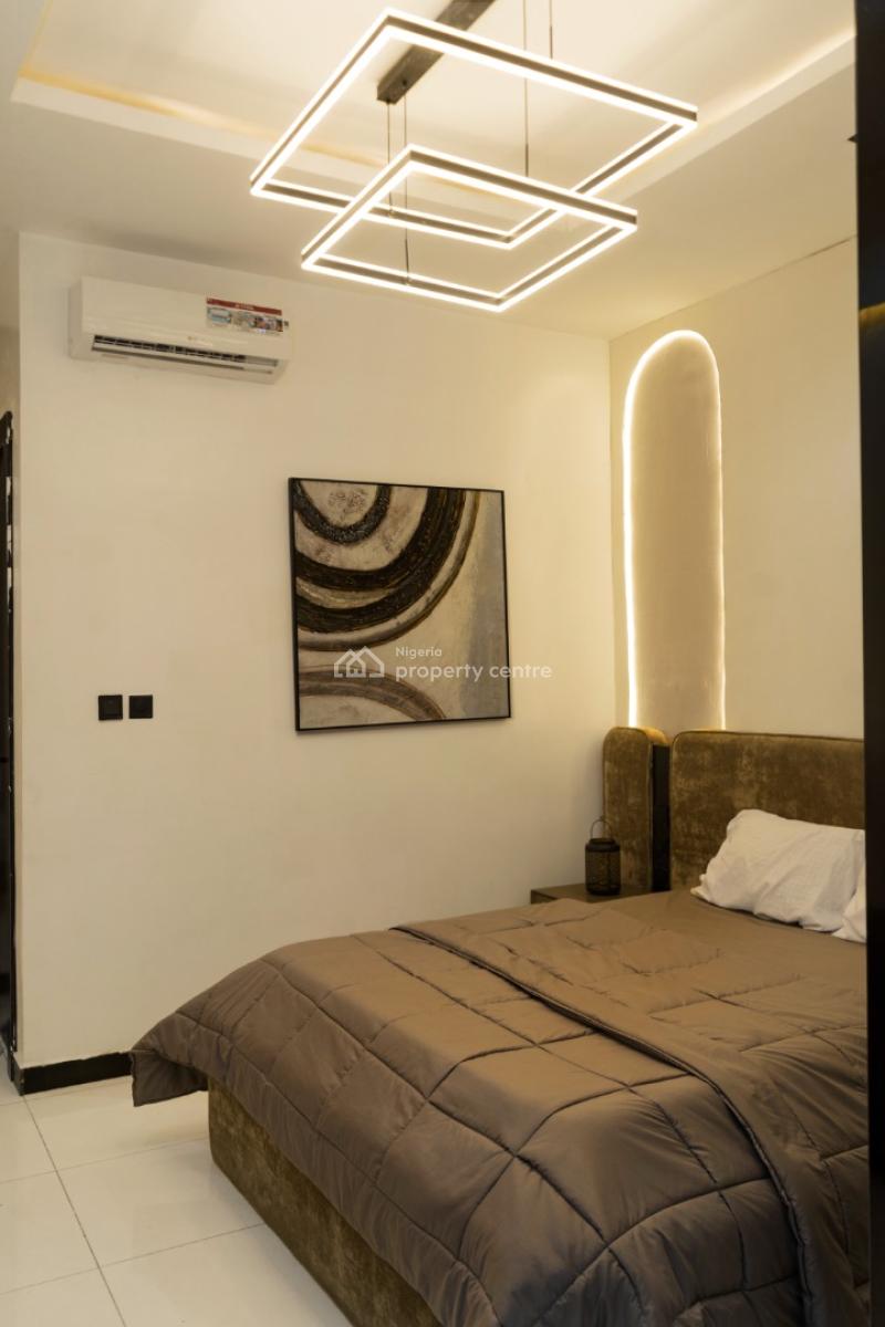 Tastefully Designed 4 Bedroom Semi Detached Duolex ( Private Compound), Ikate Lekki, Ilasan, Lekki, Lagos, Semi-detached Duplex Short Let