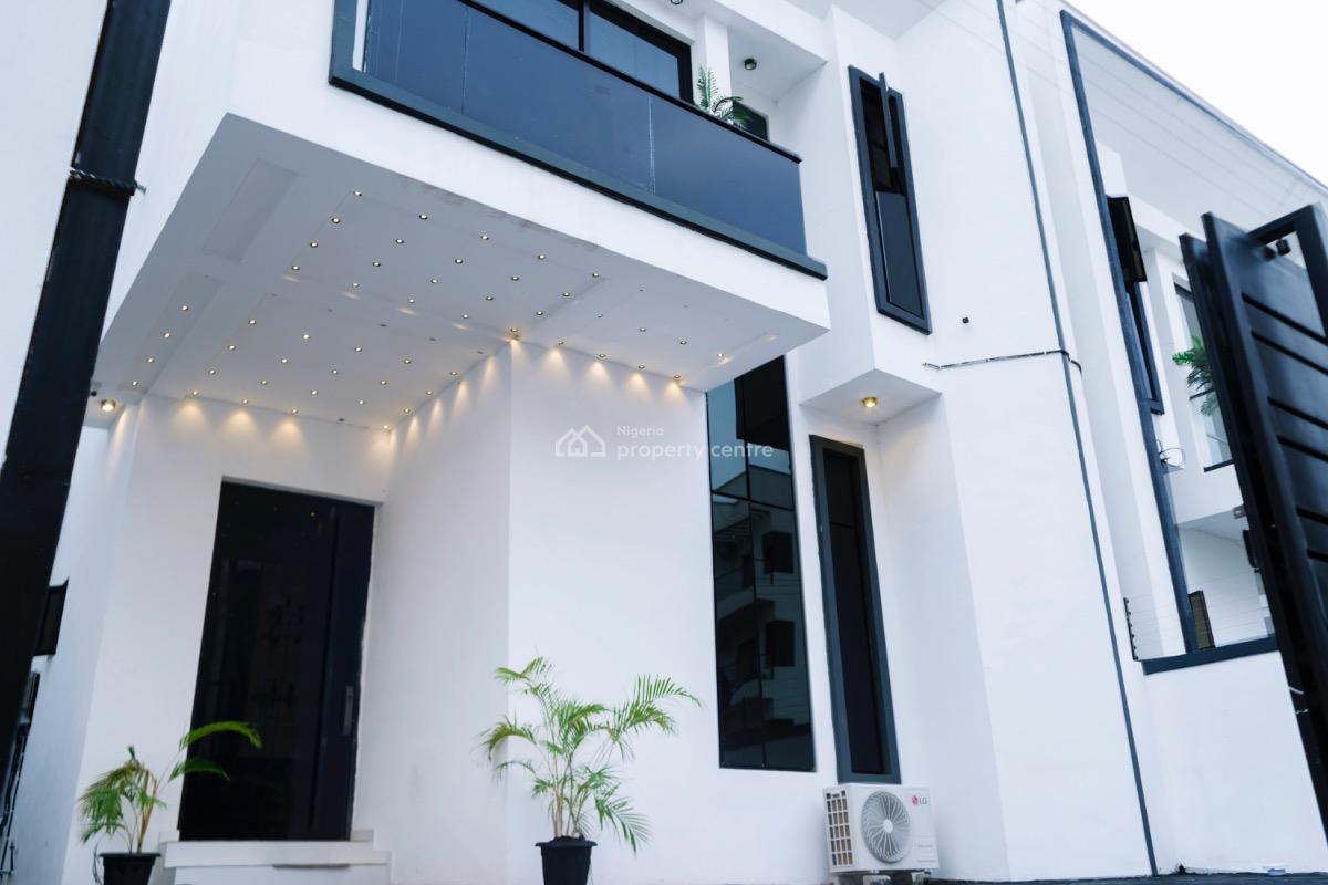 Tastefully Designed 4 Bedroom Semi Detached Duolex ( Private Compound), Ikate Lekki, Ilasan, Lekki, Lagos, Semi-detached Duplex Short Let