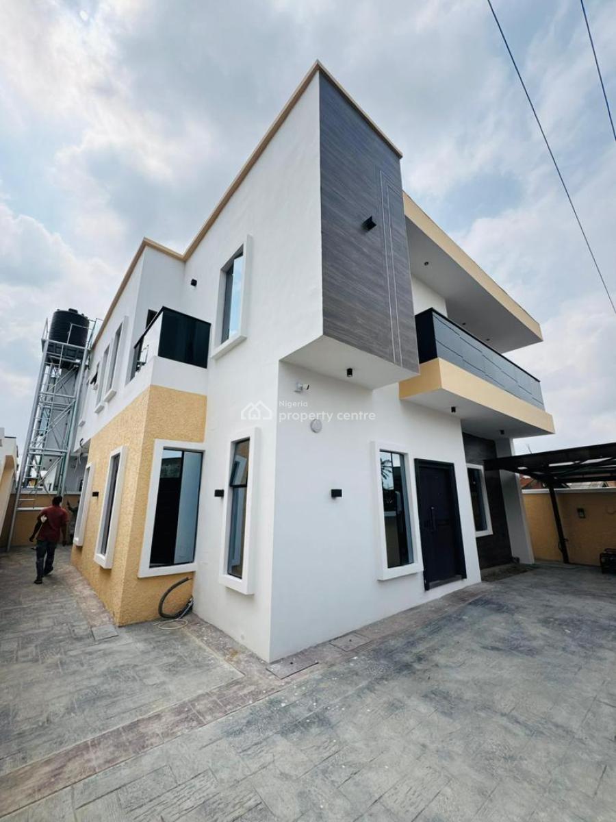 Newly Built 4 Bedroom Fully Detached Duplex Location: Ogb, Ogba Ikeja Lagos, Ogba, Ikeja, Lagos, Detached Duplex for Sale