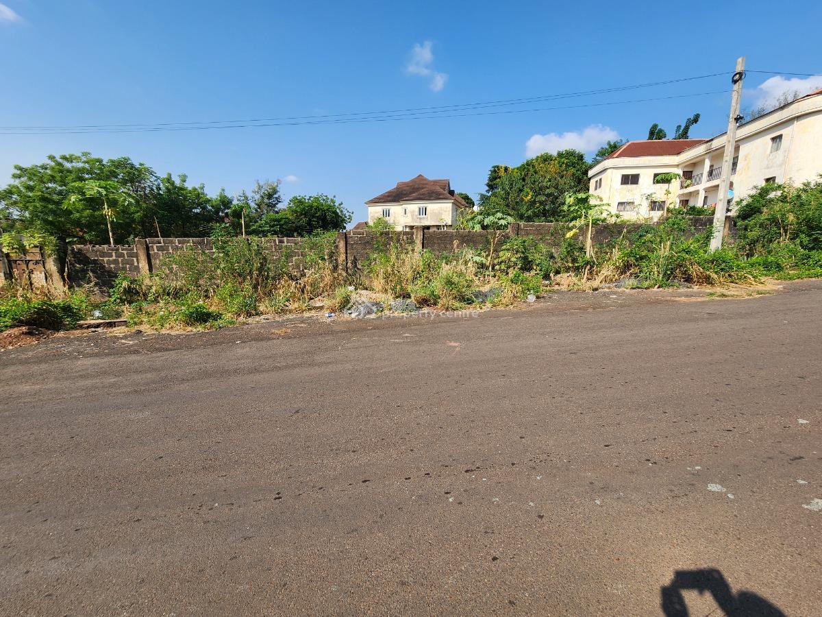 Strategically Positioned Fenced  & Gated 4 Plots on Land, Brown & Brown Avenue, Independence Layout, Enugu, Enugu, Mixed-use Land for Sale