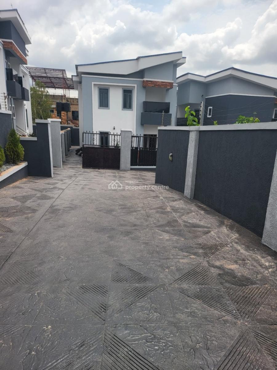 Luxury 4 Bedroom Fully Detached Duplex, Before School of Ox, Off Old Airport Road, Thinkers Corner, Enugu, Enugu, Detached Duplex for Rent