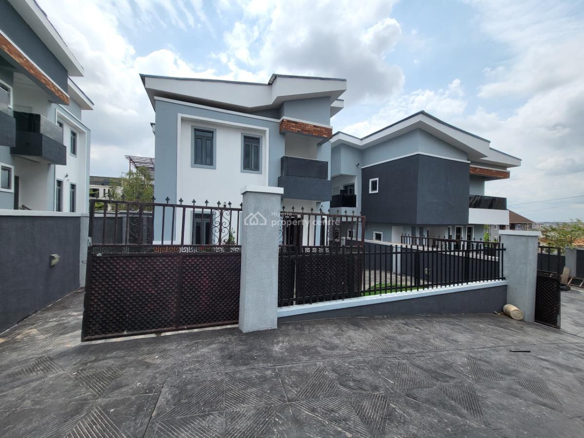 Luxury 4 Bedroom Fully Detached Duplex, Before School of Ox, Off Old Airport Road, Thinkers Corner, Enugu, Enugu, Detached Duplex for Rent
