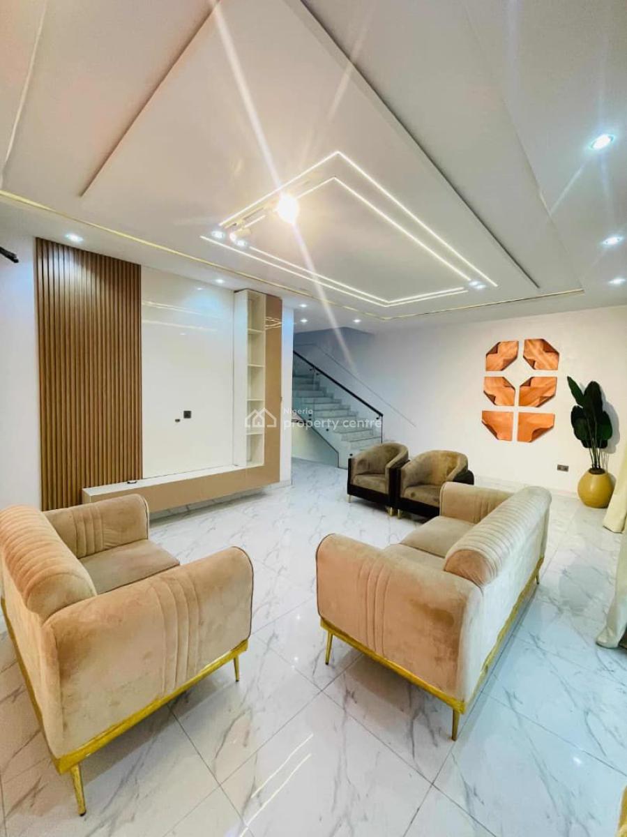 Lovely 4 Bedroom Terrace Duplex in a Secured Estate, Chevron, Lekki, Lagos, Terraced Duplex for Sale