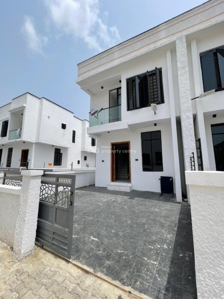Outstanding 4 Bedroom Semi Detached Duplex with a Room Bq, Ikota, Lekki, Lagos, Semi-detached Duplex for Sale
