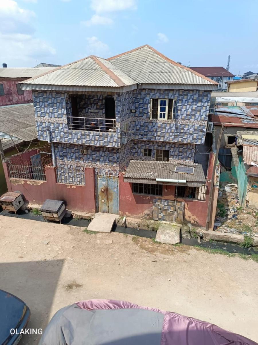 Almost a Plot of Land Consisting of 8 Units of Miniflat,, Abimbola Street, Somolu, Shomolu, Lagos, Mixed-use Land for Sale