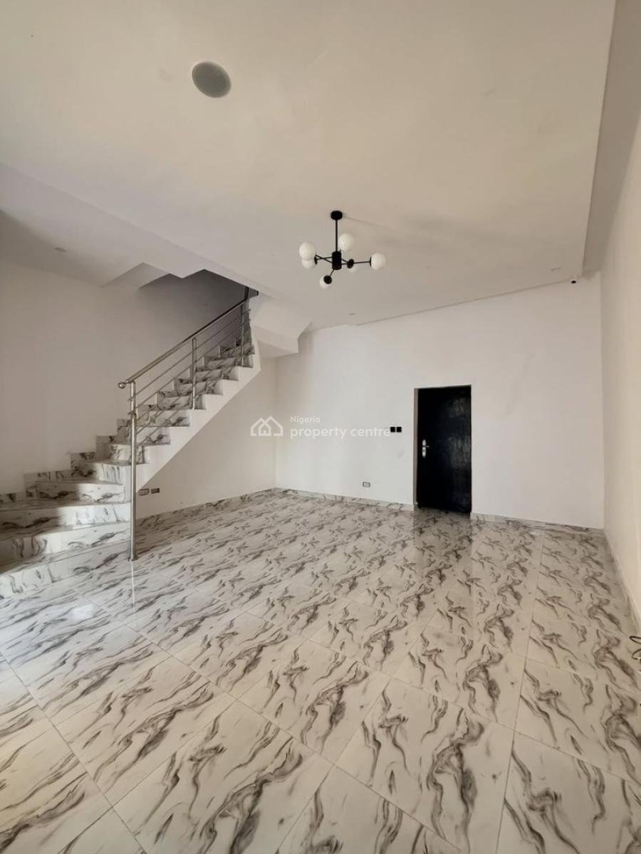 Service 3 Bedroom Terrace Duplex, Nice Estate, Sangotedo Ajah., Ajah, Lagos, Terraced Duplex for Sale
