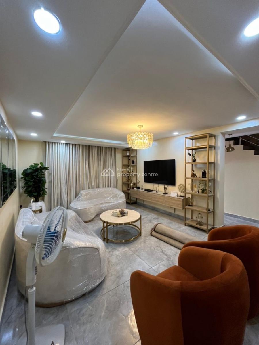 4 Bedroom Fully Furnished Terraced Duplex with Bq, Banana Island, Ikoyi, Lagos, Terraced Duplex for Rent