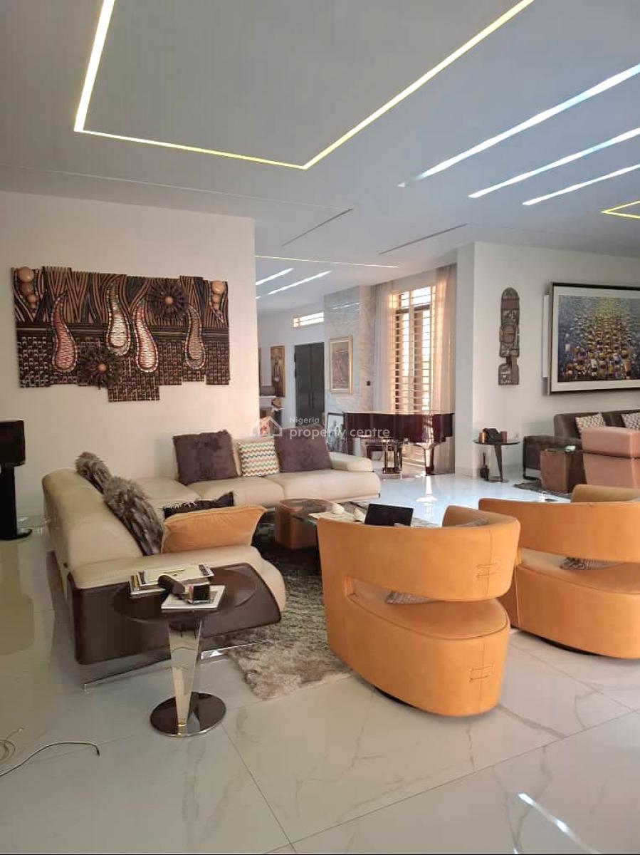 8-bedroom Architectural Masterpiece Duplex with Guest Bungalow, Guzape District, Abuja, Detached Duplex for Sale