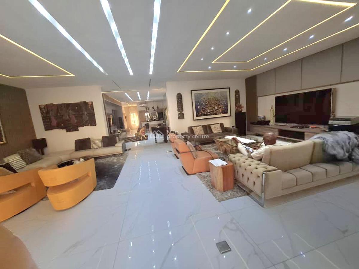 8-bedroom Architectural Masterpiece Duplex with Guest Bungalow, Guzape District, Abuja, Detached Duplex for Sale