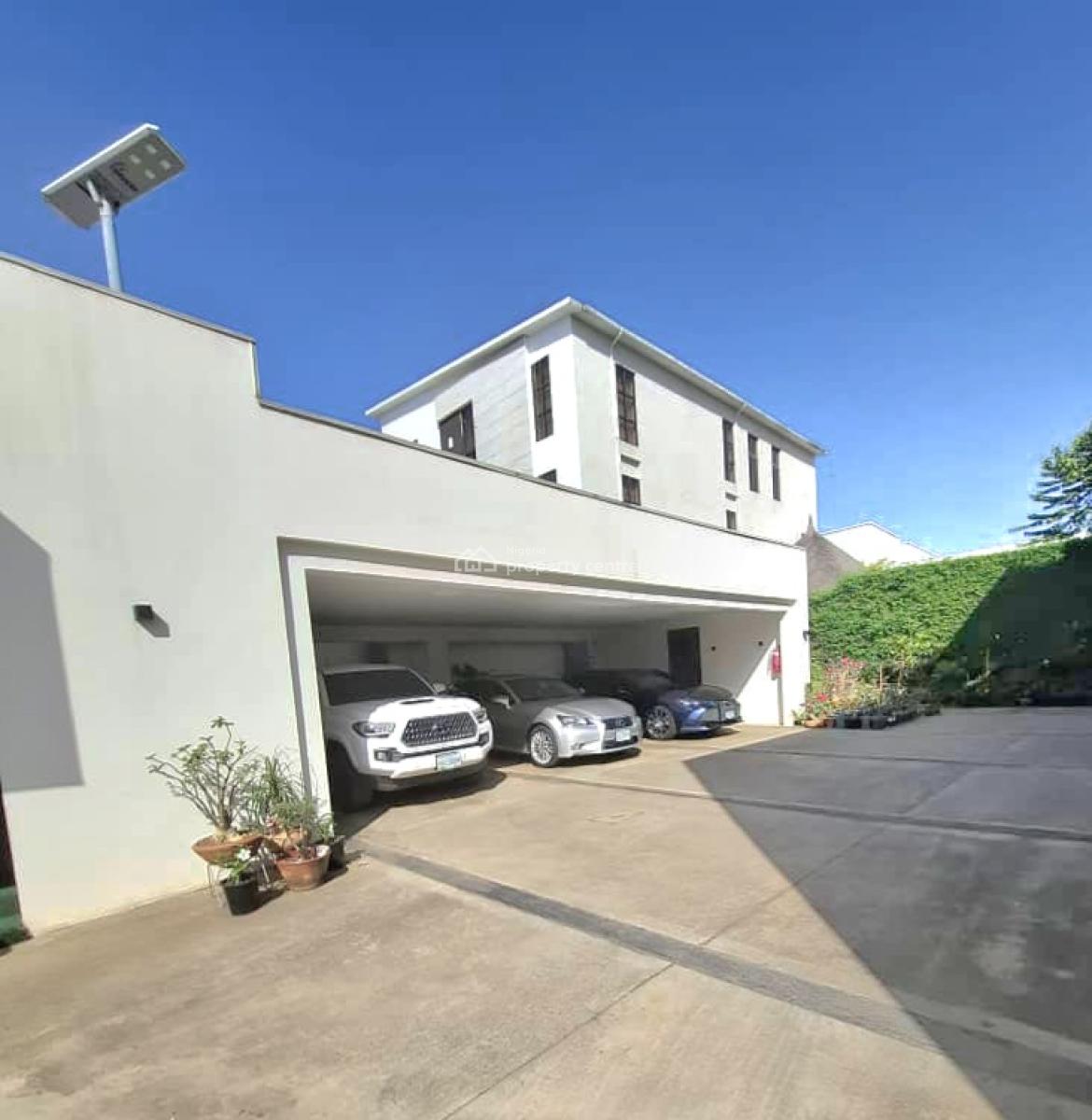 8-bedroom Architectural Masterpiece Duplex with Guest Bungalow, Guzape District, Abuja, Detached Duplex for Sale