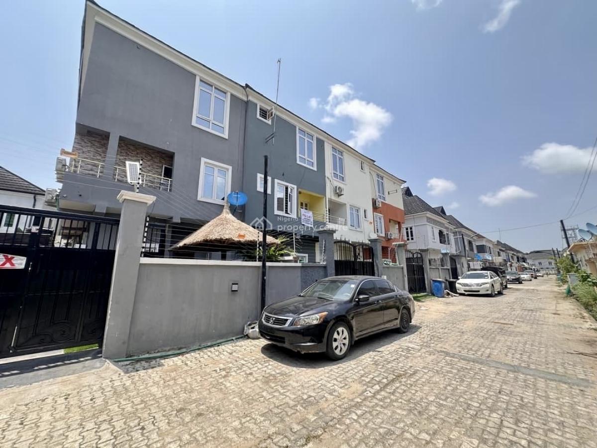 4 Bedroom Terrace Duplex with Bq Available, Ikota, Lekki, Lagos, Terraced Duplex for Rent