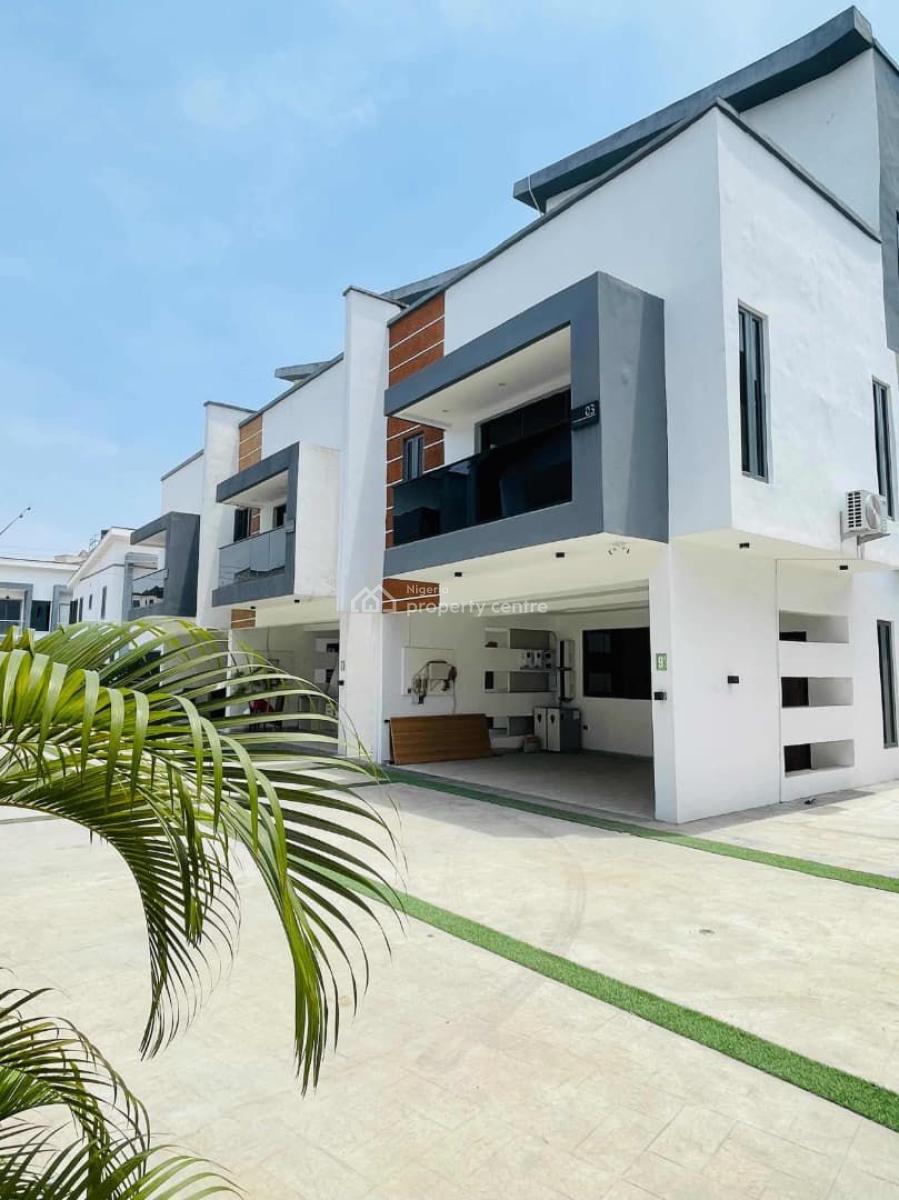 Luxury 4 Bedroom Terrace Duplex, Chevron, Lekki, Lagos, Terraced Duplex for Sale