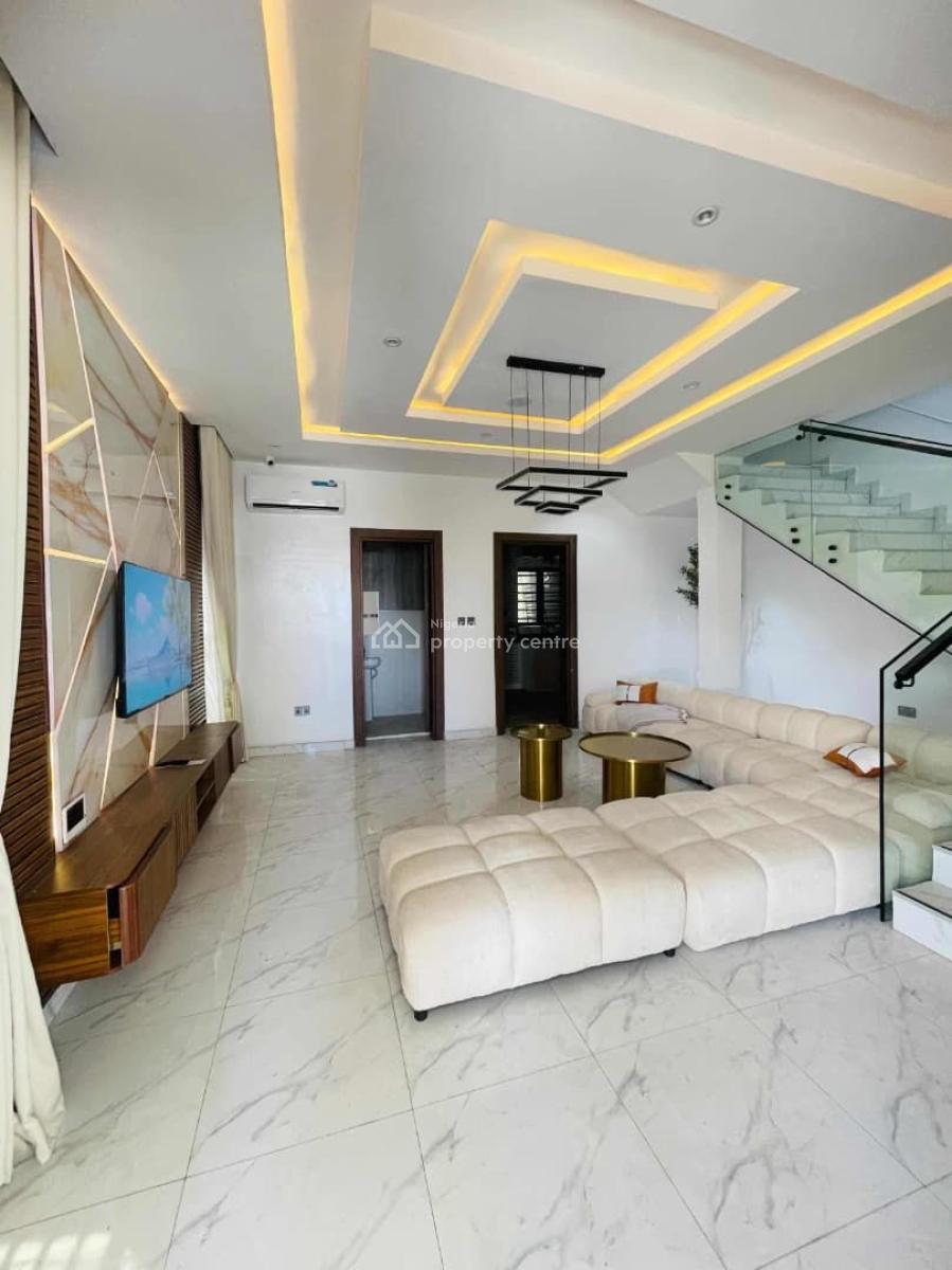 Luxury 4 Bedroom Terrace Duplex, Chevron, Lekki, Lagos, Terraced Duplex for Sale