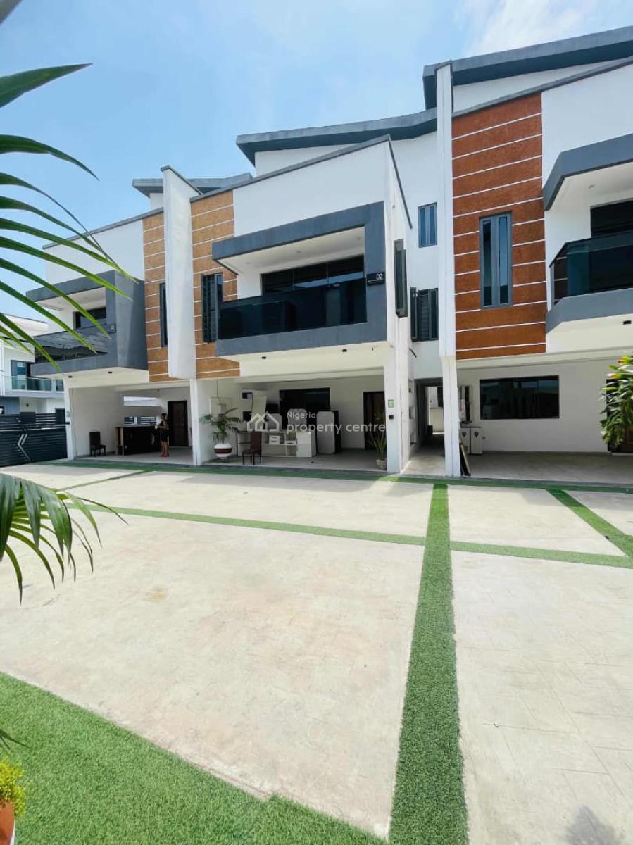 Chevron Beautifully Finished 4bedroom Terraces, Chevron, Lekki, Lagos, Terraced Duplex for Sale