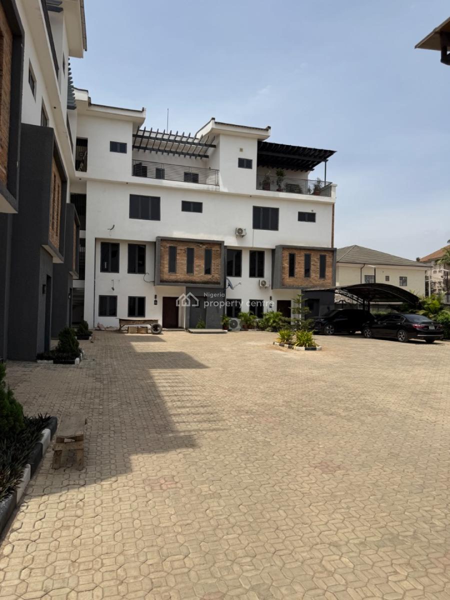 a Standard Estate Environment with Clean Family Dwelling, Close to Embassy of Ukraine, Jabi, Abuja, Terraced Duplex for Sale