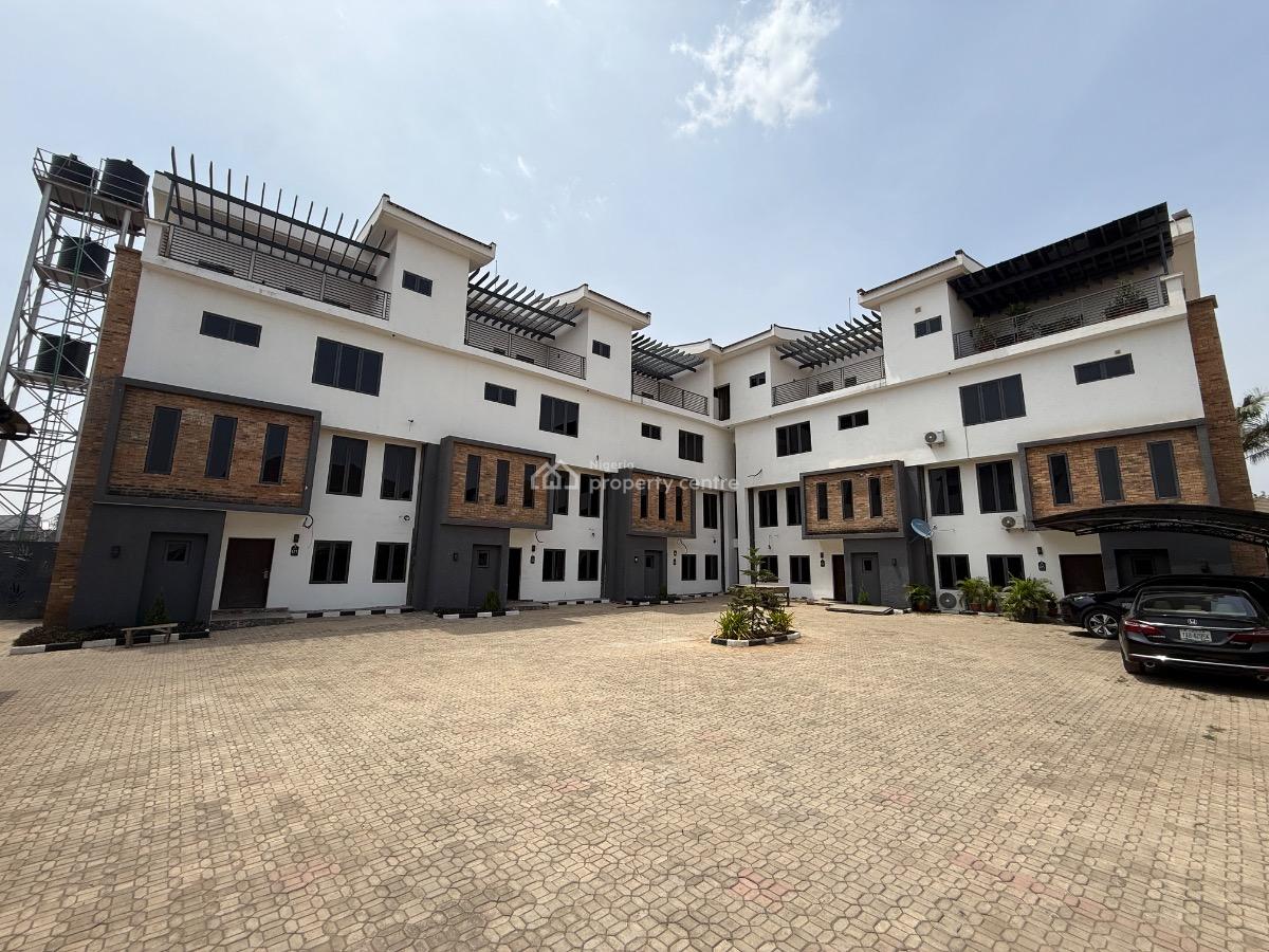 a Standard Estate Environment with Clean Family Dwelling, Close to Embassy of Ukraine, Jabi, Abuja, Terraced Duplex for Sale