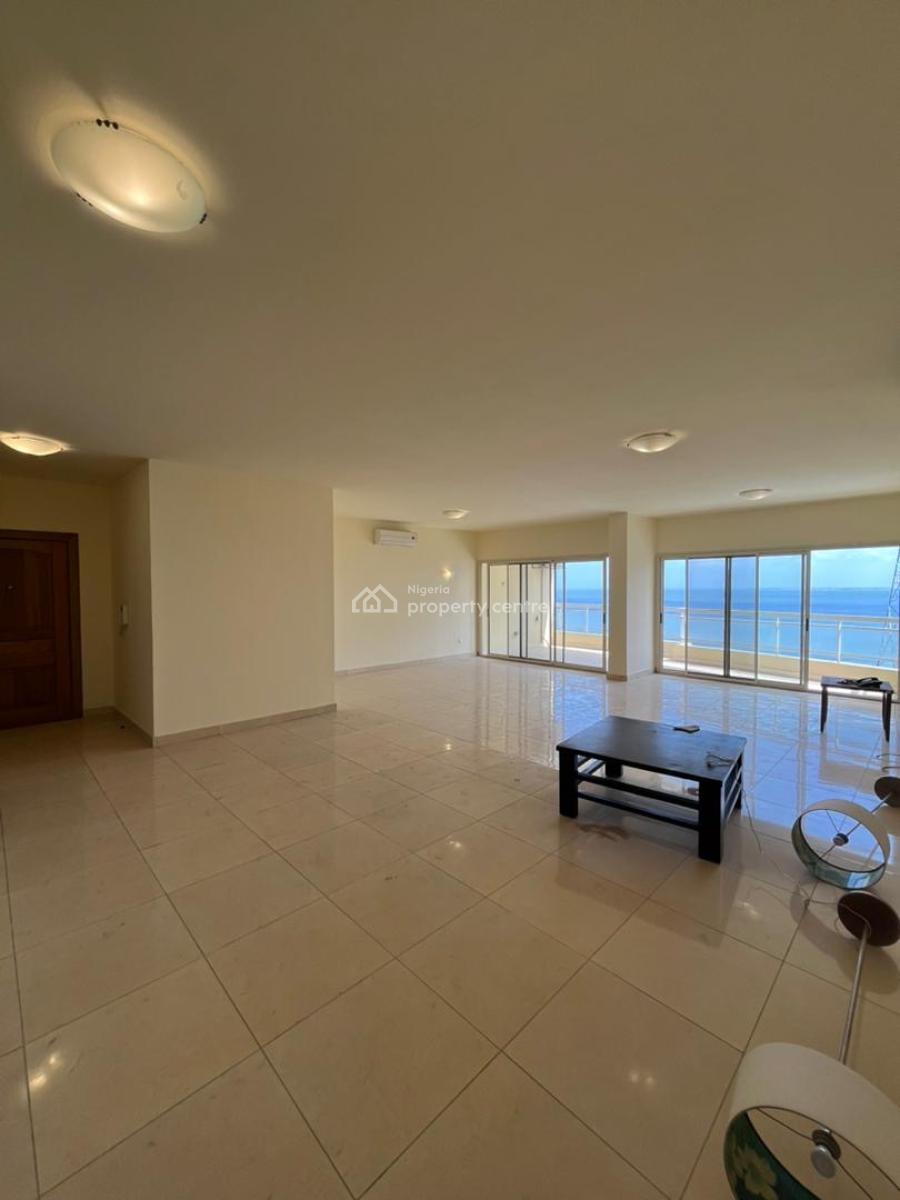 3 Bedroom Waterfront Apartment with Bq, Banana Island, Ikoyi, Lagos, Flat / Apartment for Rent