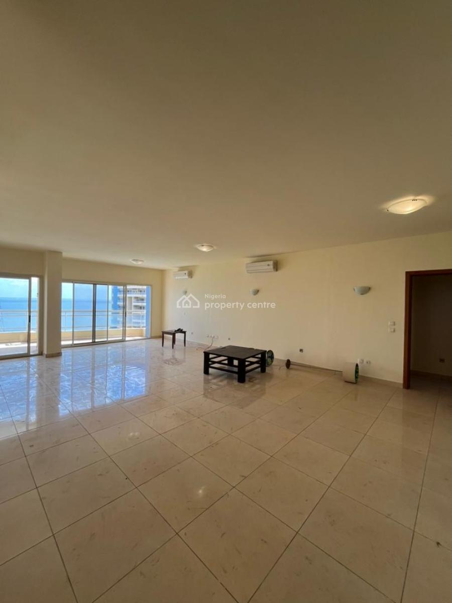 3 Bedroom Waterfront Apartment with Bq, Banana Island, Ikoyi, Lagos, Flat / Apartment for Rent