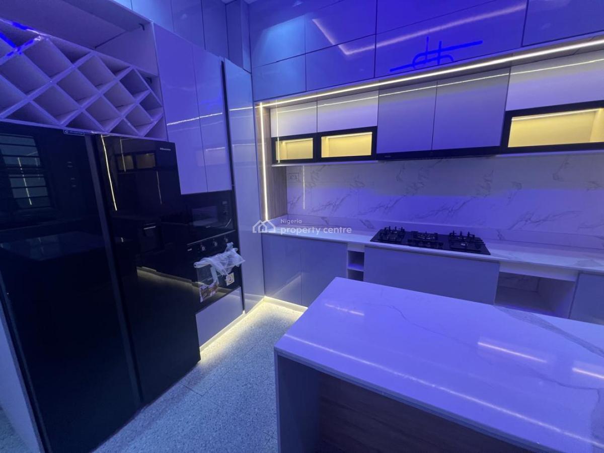 a Newly Built, Luxury 5 Bedroom Fully Detached Duplex, with 2 Room Bq, Chevron, Lekki, Lagos, Detached Duplex for Sale