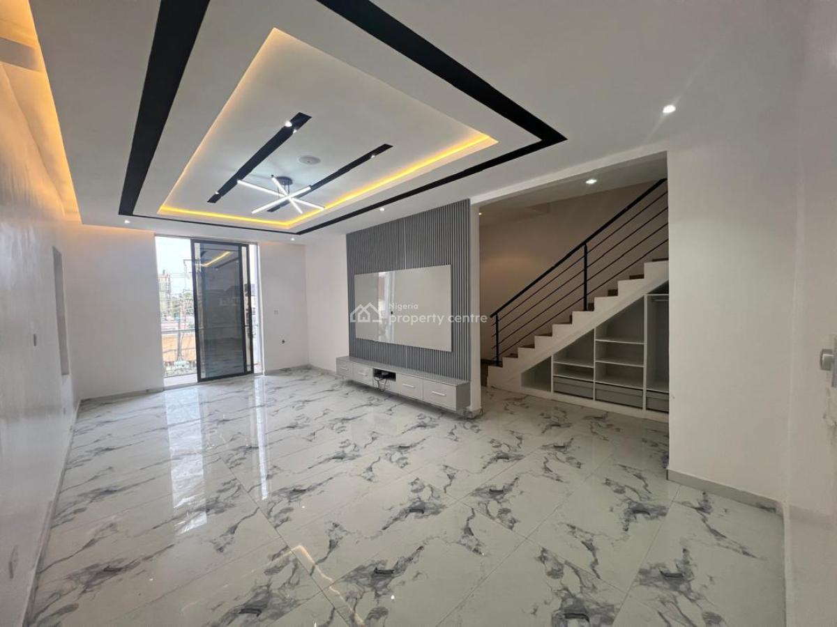 a Newly Built, Luxury 5 Bedroom Fully Detached Duplex, with 2 Room Bq, Chevron, Lekki, Lagos, Detached Duplex for Sale