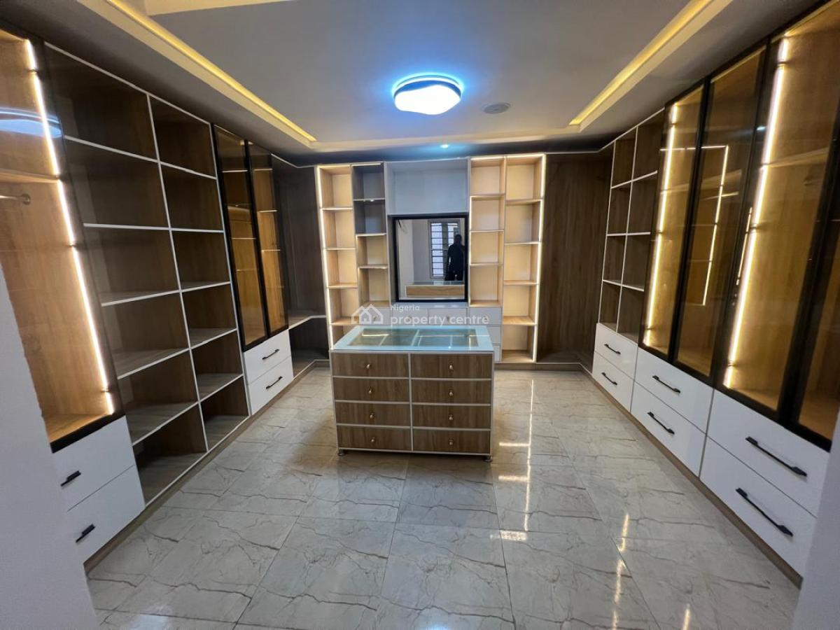 a Newly Built, Luxury 5 Bedroom Fully Detached Duplex, with 2 Room Bq, Chevron, Lekki, Lagos, Detached Duplex for Sale