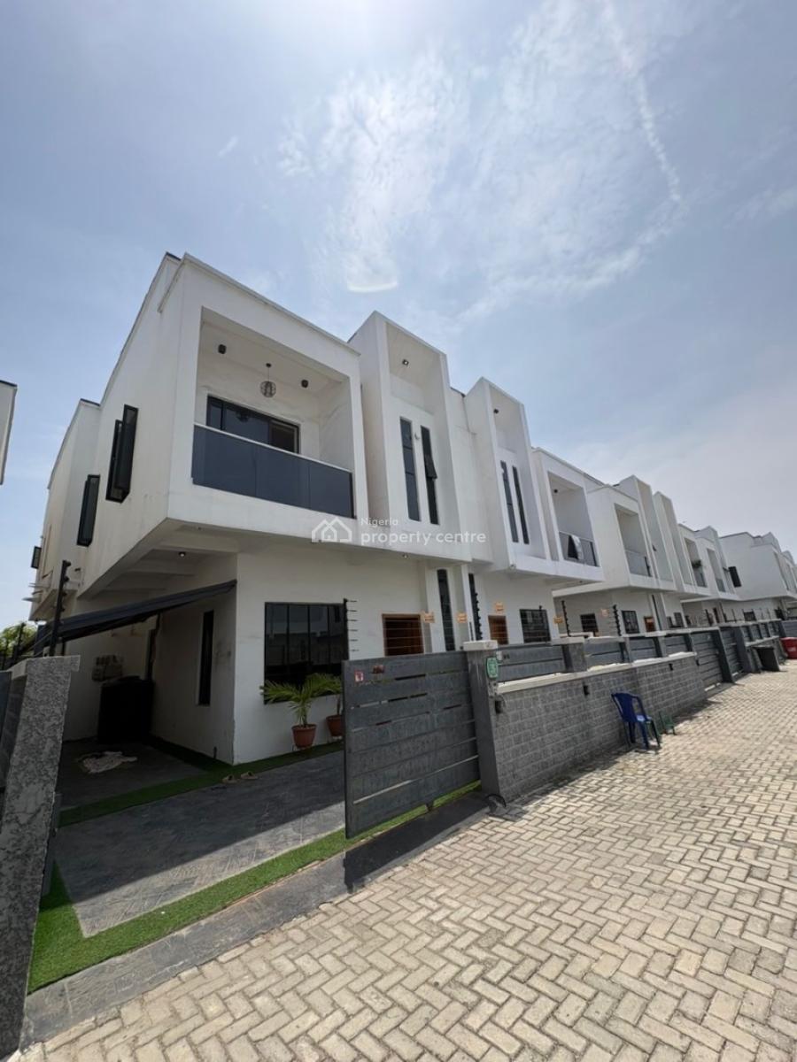 4 Bedroom Semi Detached Duplex with Bq, Orchid Road, Lekki, Lagos, Semi-detached Duplex for Rent