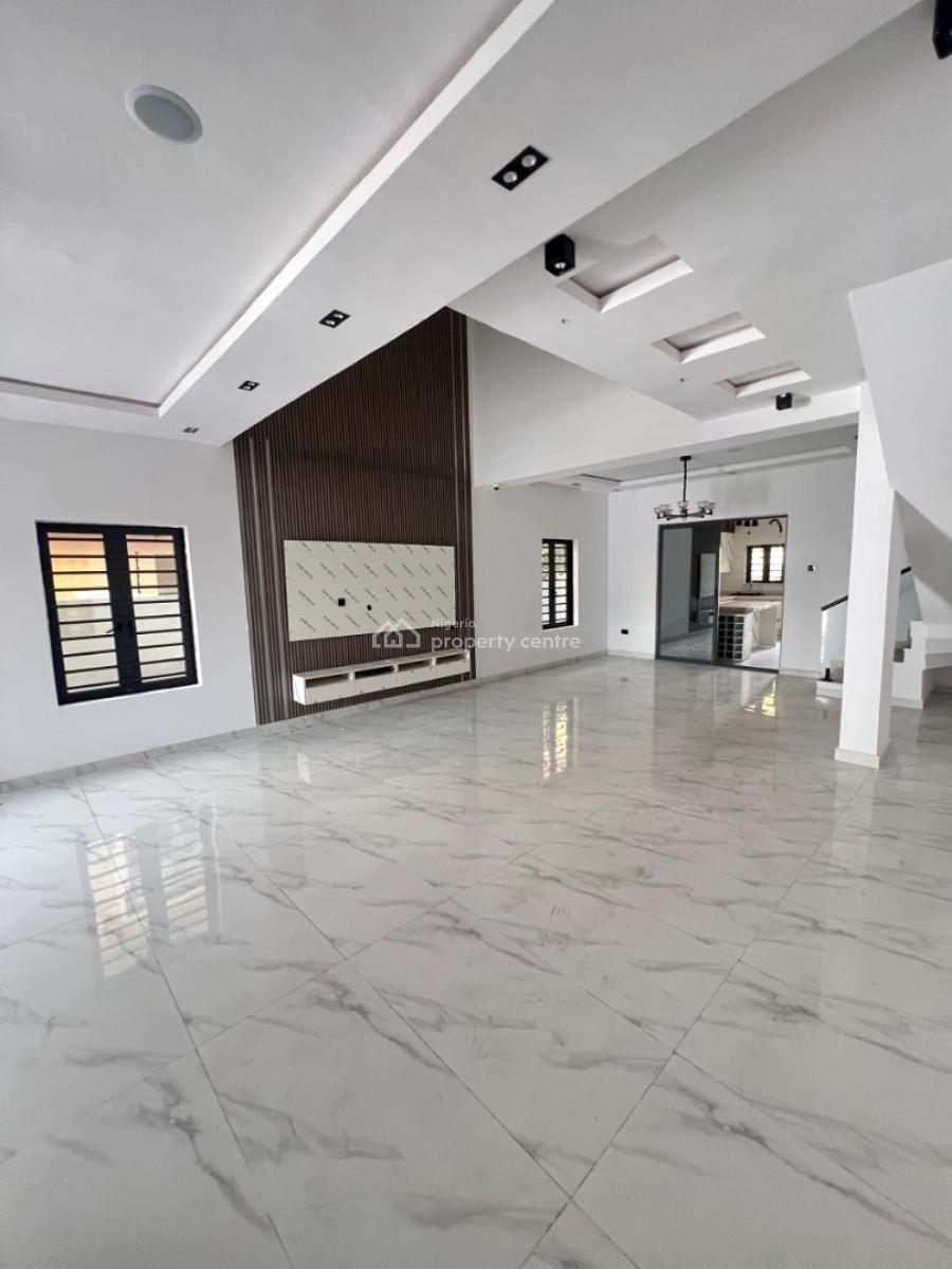 Spacious 5 Bedroom Fully Detached Duplex with Bq & Private Pool, Inside The Prestigious Ikota Villa Estate, Ikota, Lekki, Lagos, Detached Duplex for Sale