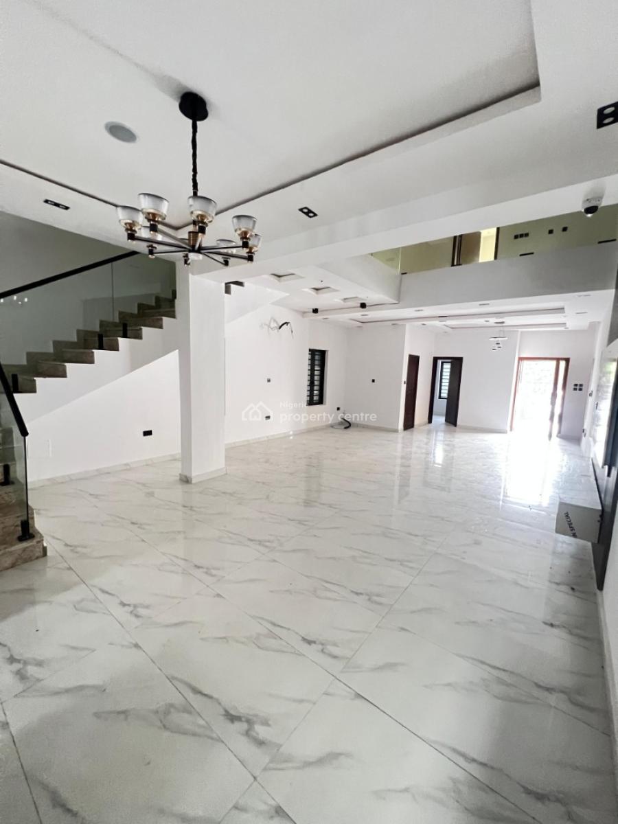 Spacious 5 Bedroom Fully Detached Duplex with Bq & Private Pool, Inside The Prestigious Ikota Villa Estate, Ikota, Lekki, Lagos, Detached Duplex for Sale