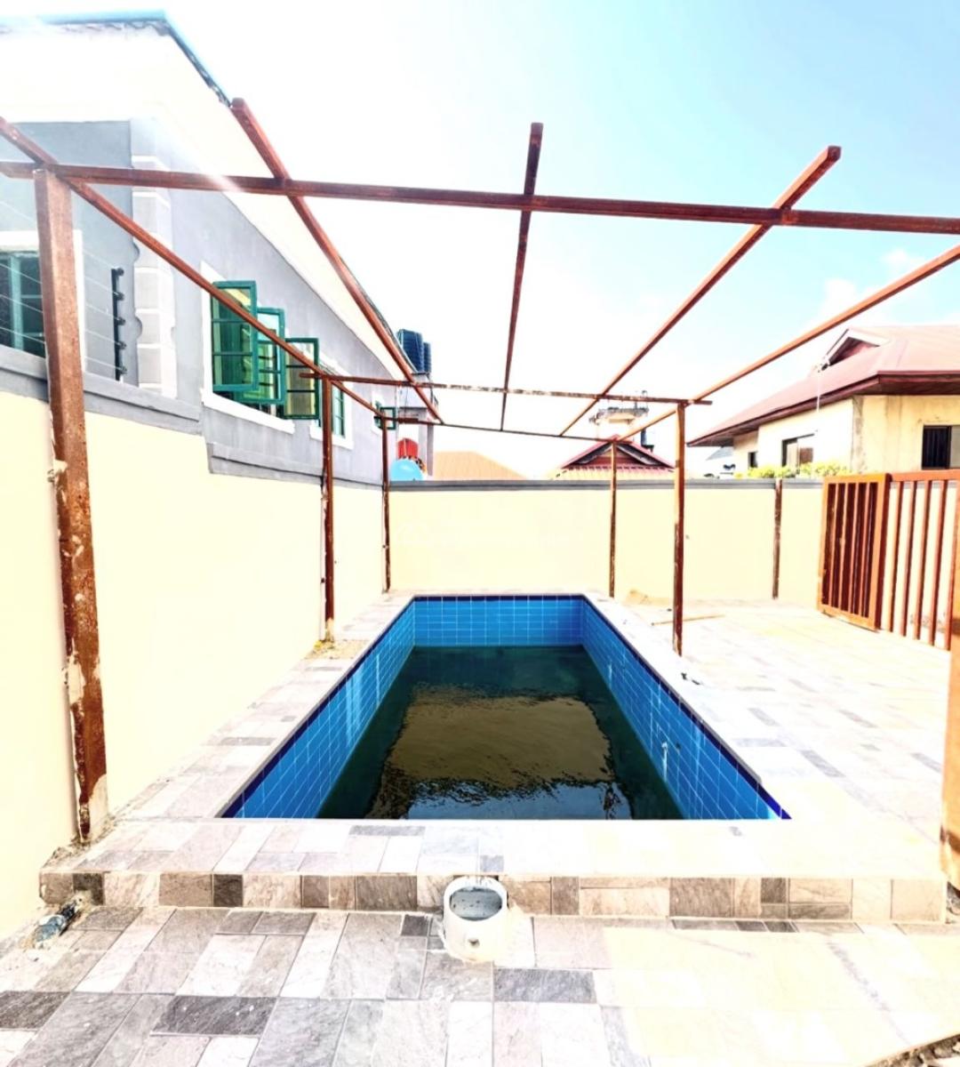 Spacious 4bedroom Detached Duplex with Bq & Swimming Pool, Spacious 4bedroom Detached Duplex with Bq & Swimming Pool in Chevron, Lekki, Lagos, Detached Duplex for Sale