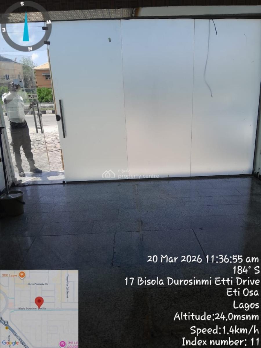 Shop Space Ground Floor Facing Road at Lekki Phase 1, Off Admiralty Way Lekki Phase 1, Lekki Phase 1, Lekki, Lagos, Shop for Rent