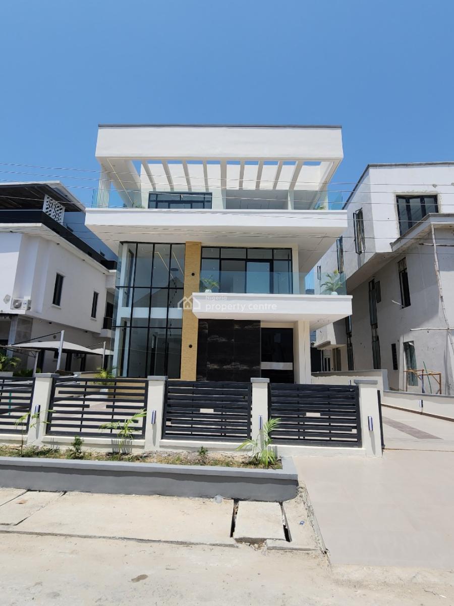 Luxury 5 Bedroom Fully Detached Duplex with Bq, Pool, Gym, Cinema, Megamound Estate, Ikota, Lekki, Lagos, Detached Duplex for Sale