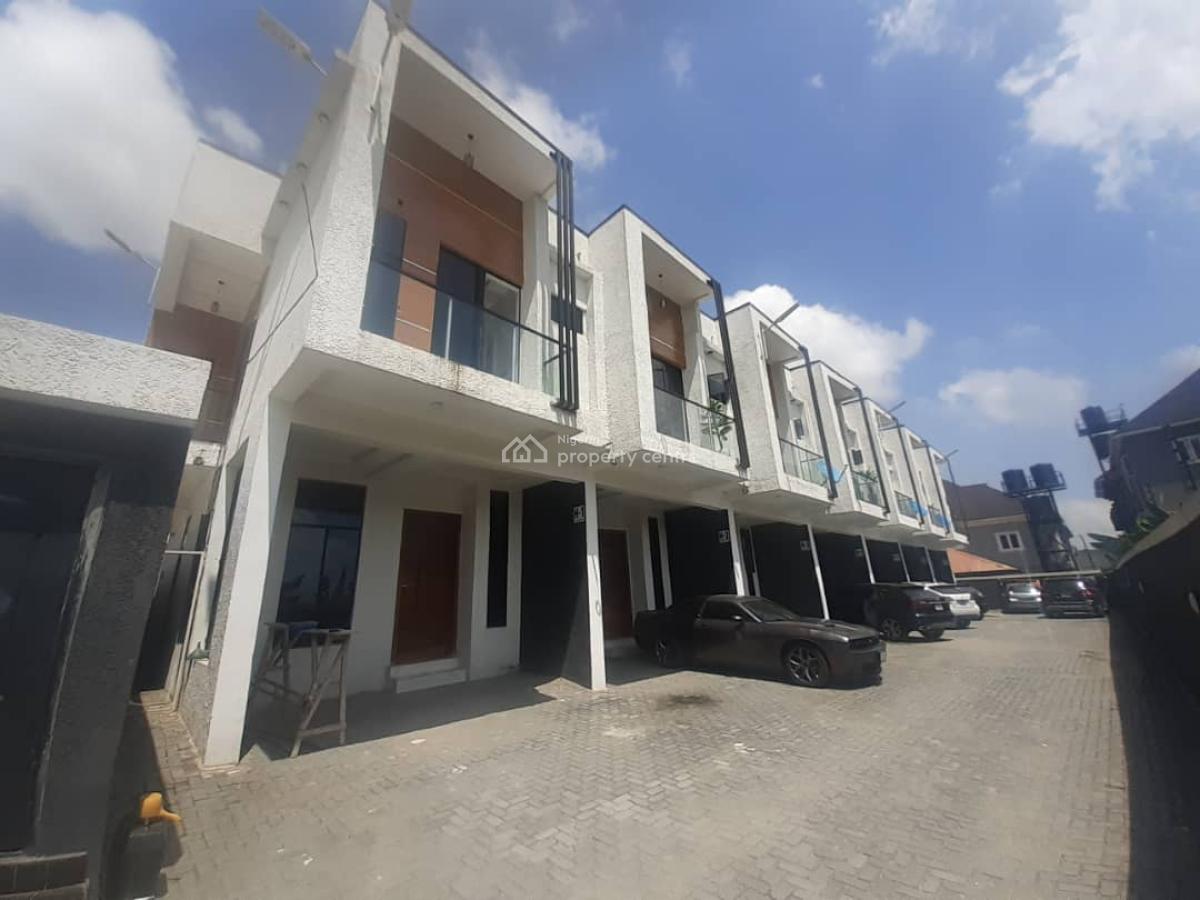 4 Bed Terraced Duplex, Lekki Scheme Peninsula, Lekki, Lagos, Terraced Duplex for Rent