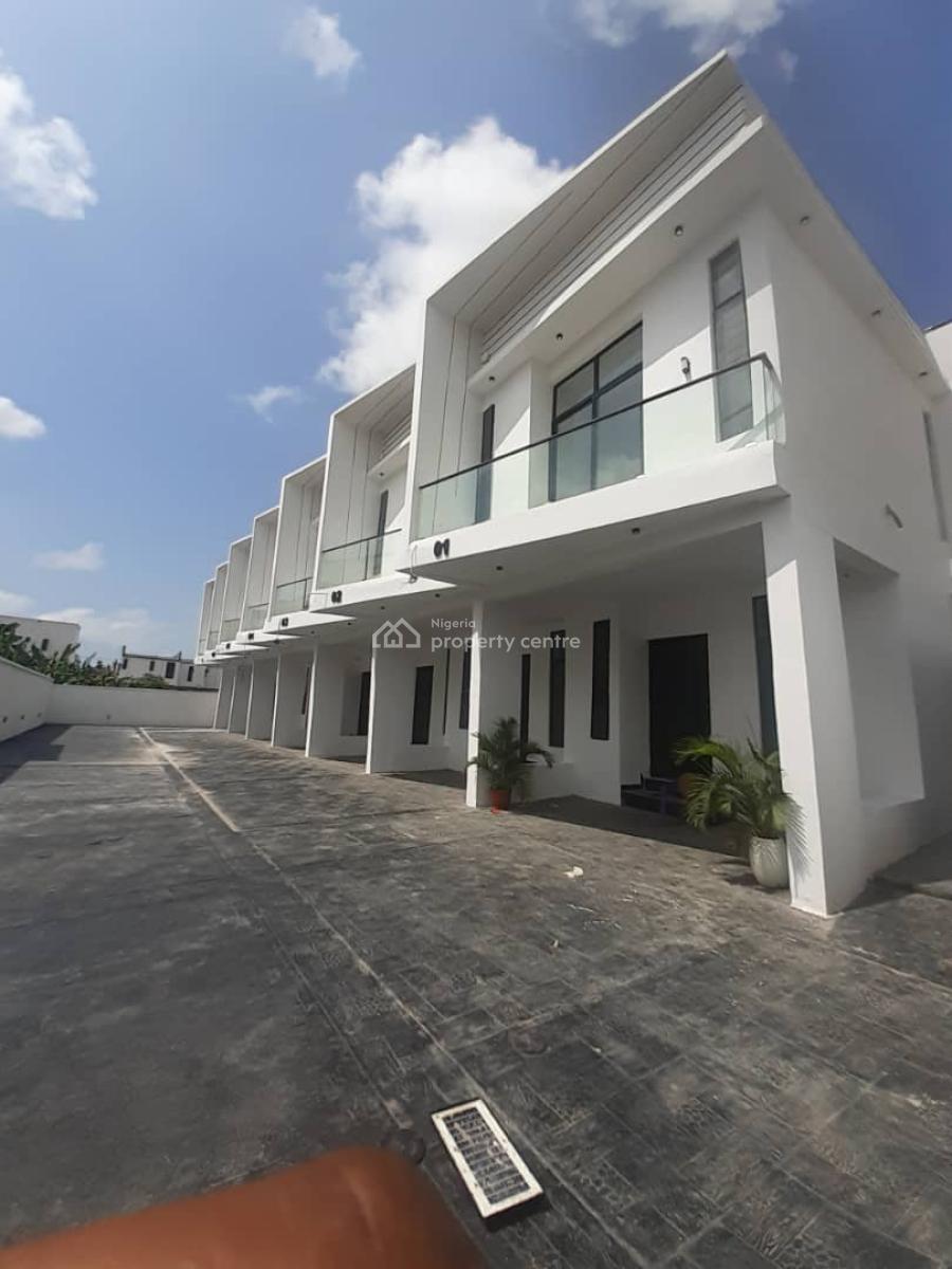 2 Bedroom Terraced Duplex with a Room Boys Quarters, Lekki Scheme 2,peninsula Estate, Lekki, Lagos, Terraced Duplex for Sale