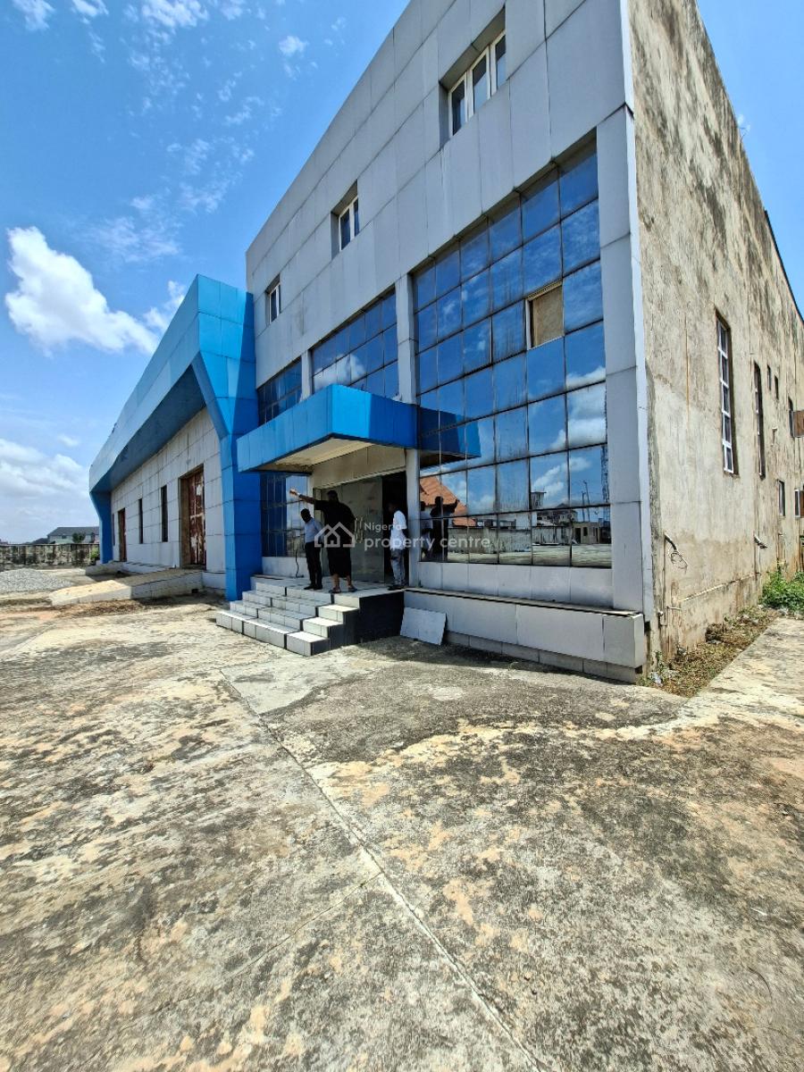 Warehouse with Large Space for Commercial Use, Ago Palace Way, Ago Palace, Isolo, Lagos, Warehouse for Sale