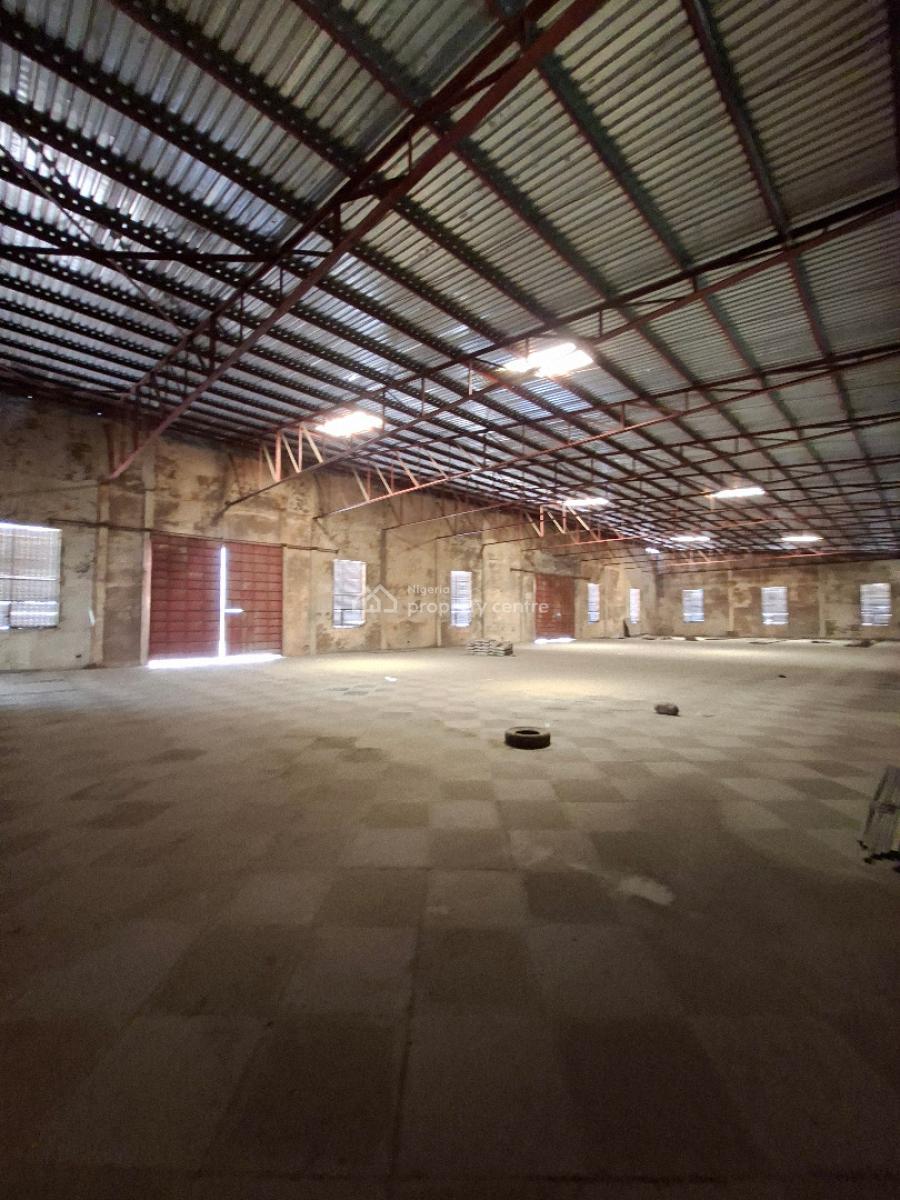 Warehouse with Large Space for Commercial Use, Ago Palace Way, Ago Palace, Isolo, Lagos, Warehouse for Sale