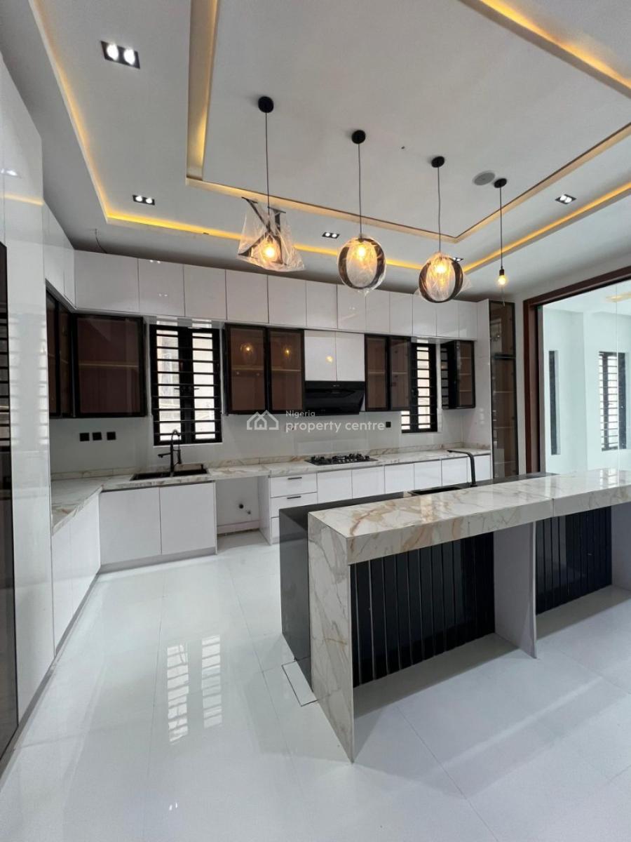 Contemporary 5 Bedroom Fully Detached Duplex with Swimming Pool., Lekki County, Ikota, Lekki, Lagos, Detached Duplex for Sale