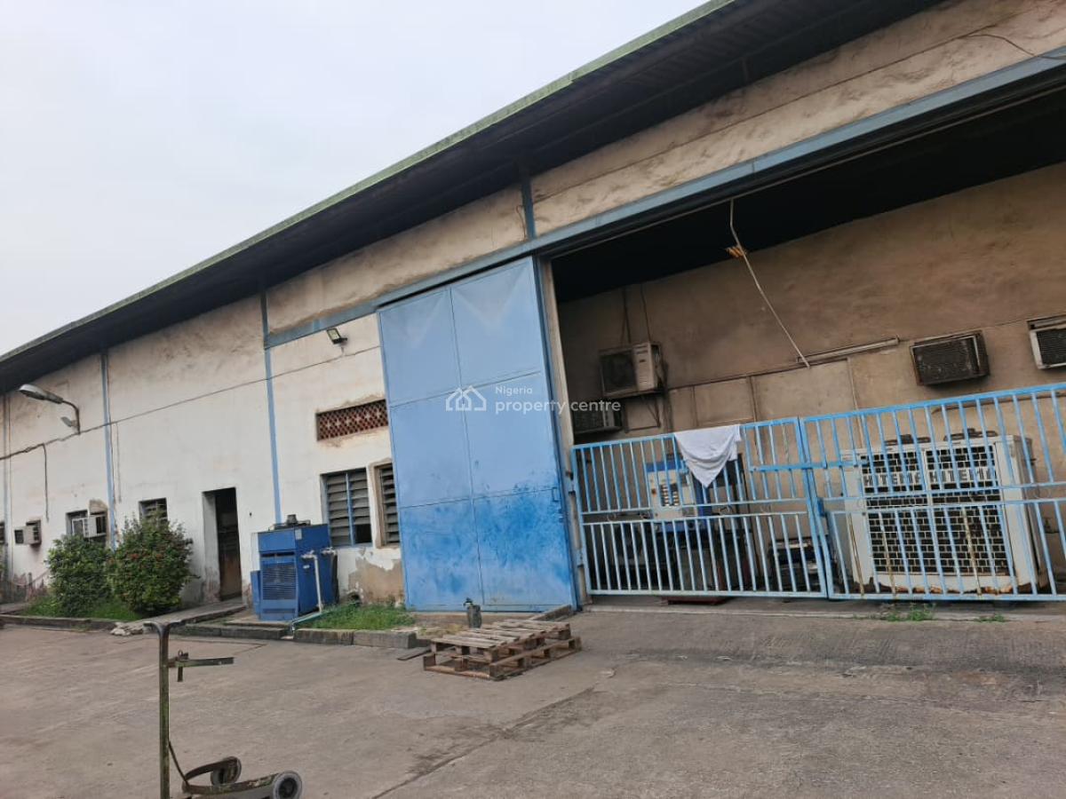 an Industrial Factory and Warehouse with Lot of Administrative Offices, Ogba Industrial, Ogba, Ikeja, Lagos, Factory for Sale