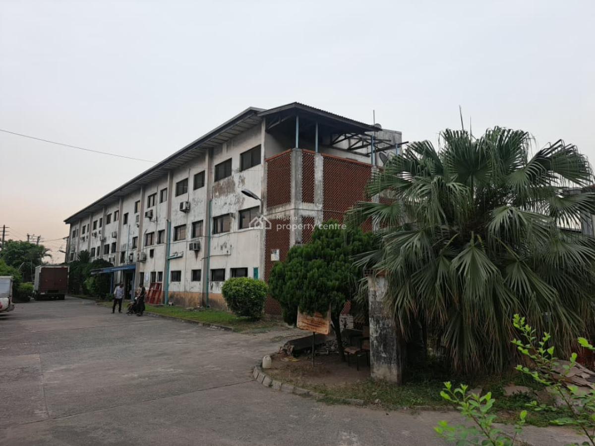 an Industrial Factory and Warehouse with Lot of Administrative Offices, Ogba Industrial, Ogba, Ikeja, Lagos, Factory for Sale