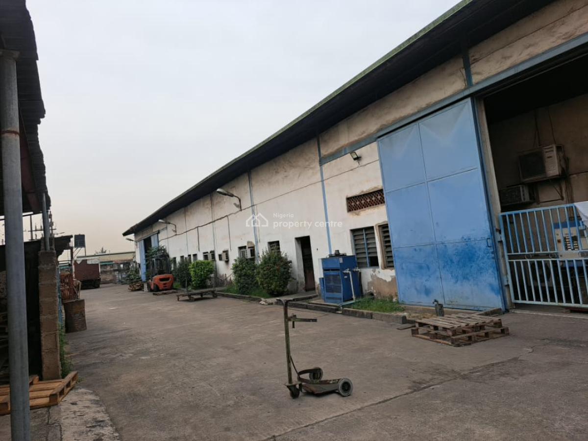 an Industrial Factory and Warehouse with Lot of Administrative Offices, Ogba Industrial, Ogba, Ikeja, Lagos, Factory for Sale