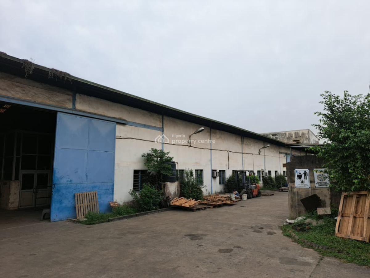 an Industrial Factory and Warehouse with Lot of Administrative Offices, Ogba Industrial, Ogba, Ikeja, Lagos, Factory for Sale