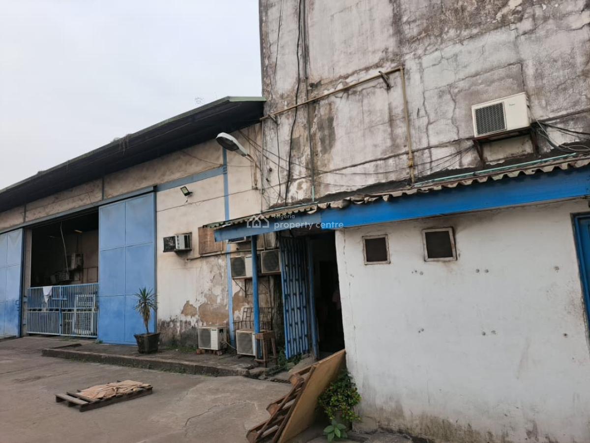an Industrial Factory and Warehouse with Lot of Administrative Offices, Ogba Industrial, Ogba, Ikeja, Lagos, Factory for Sale
