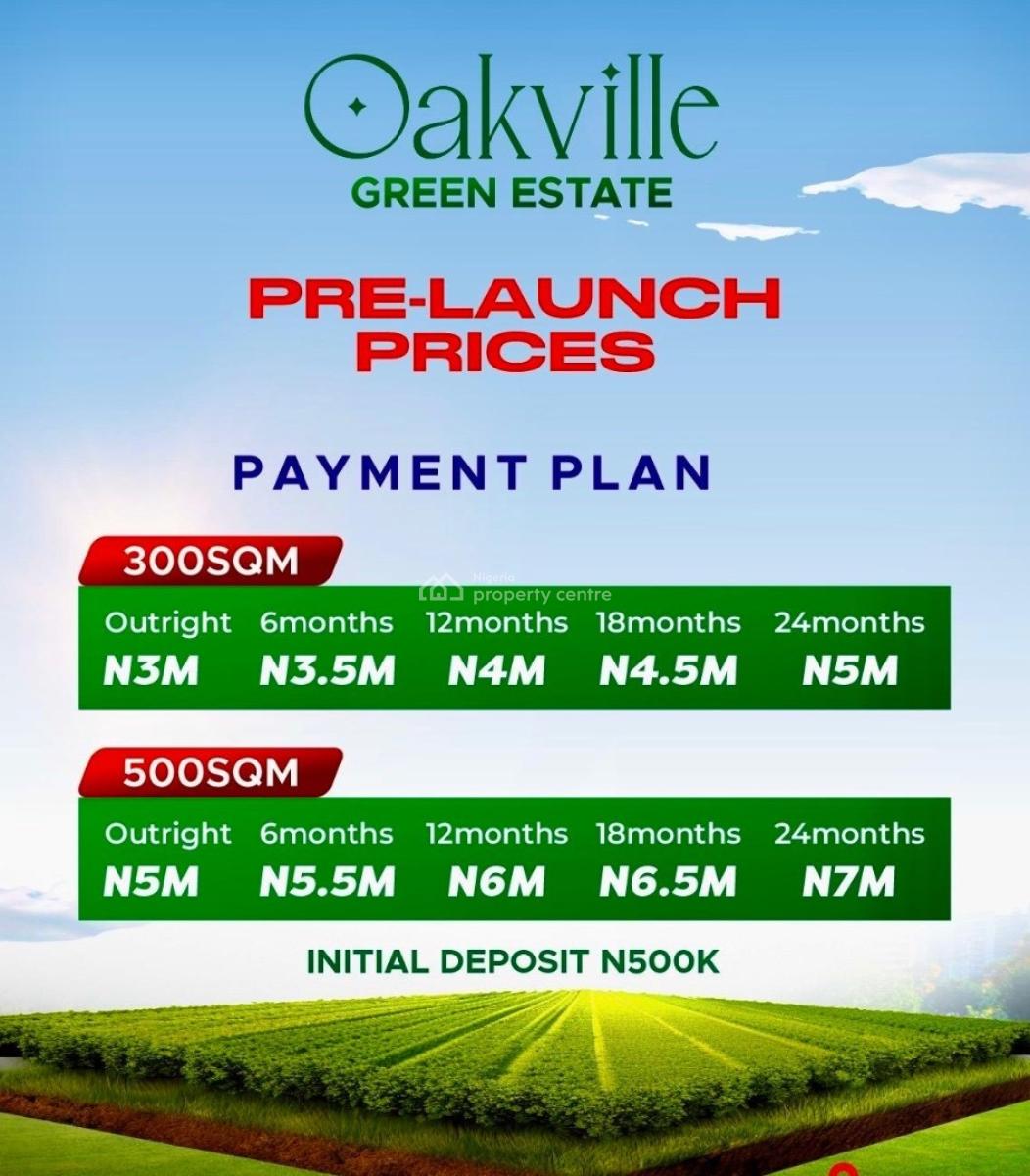 Land, 24 Months No Interest, Mowe Ofada, Ogun, Residential Land for Sale