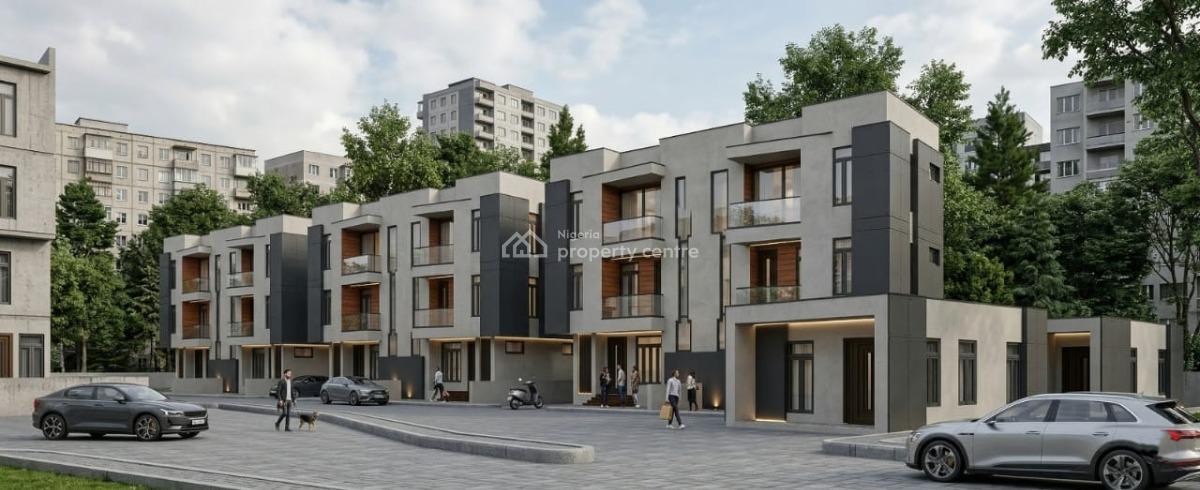 Special Offplan 4 Bed Terrace Duplex + Bq +gym & Pool, Akora Estate, Adeniyi Jones, Ikeja, Lagos, Terraced Duplex for Sale