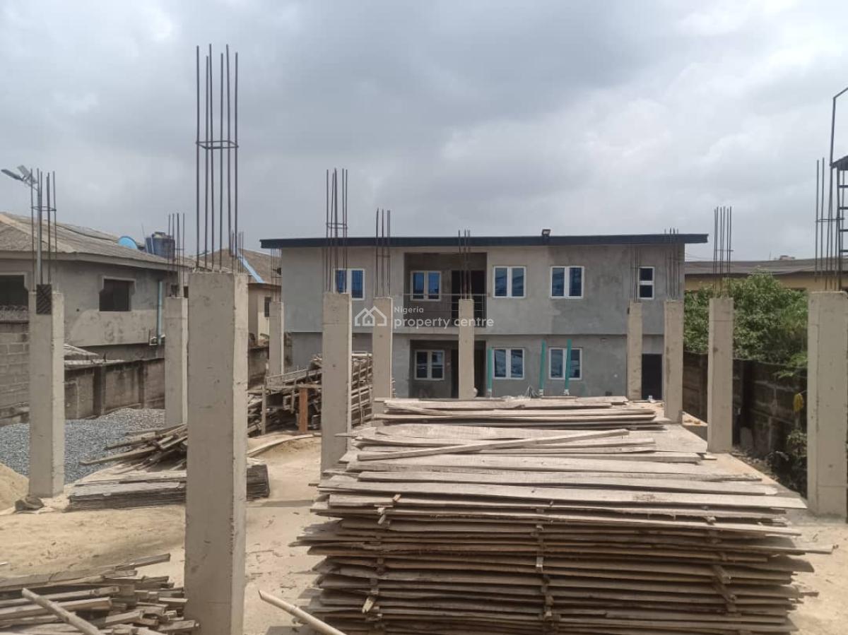 Commercial Block of Flats, Ekoro Road, Abule Egba, Agege, Lagos, Office Space for Sale