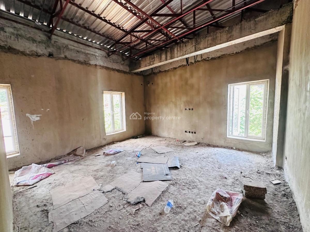 Semi-finished 5 Bed Detached Duplex with Bq  Serviced Estate, Kado, Abuja, Detached Duplex for Sale