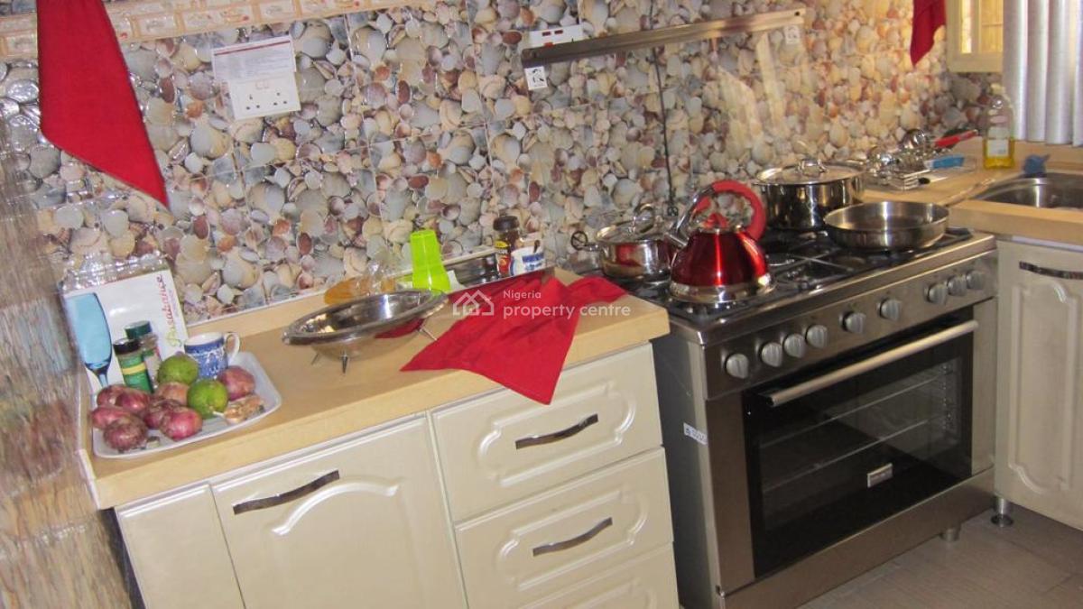 Sweet and Furnished 4bedroom Terrace House with Bq, Chevron Drive, Chevron, Lekki, Lagos, Terraced Duplex for Rent